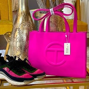 Authentic NWT Med Azalea Telfar Shop’n Bag, New in org pkg with tags + dust bag!